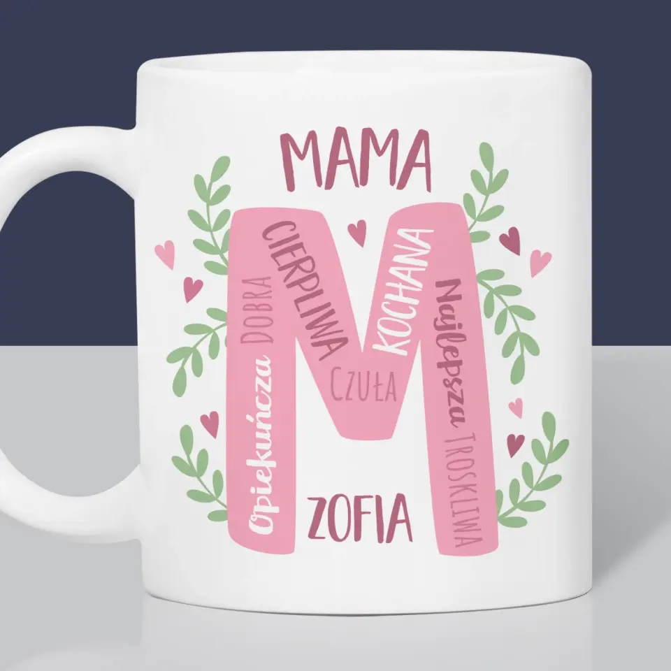 Monogram: Mama Cechy - Kubek z Nadrukiem - Image 3