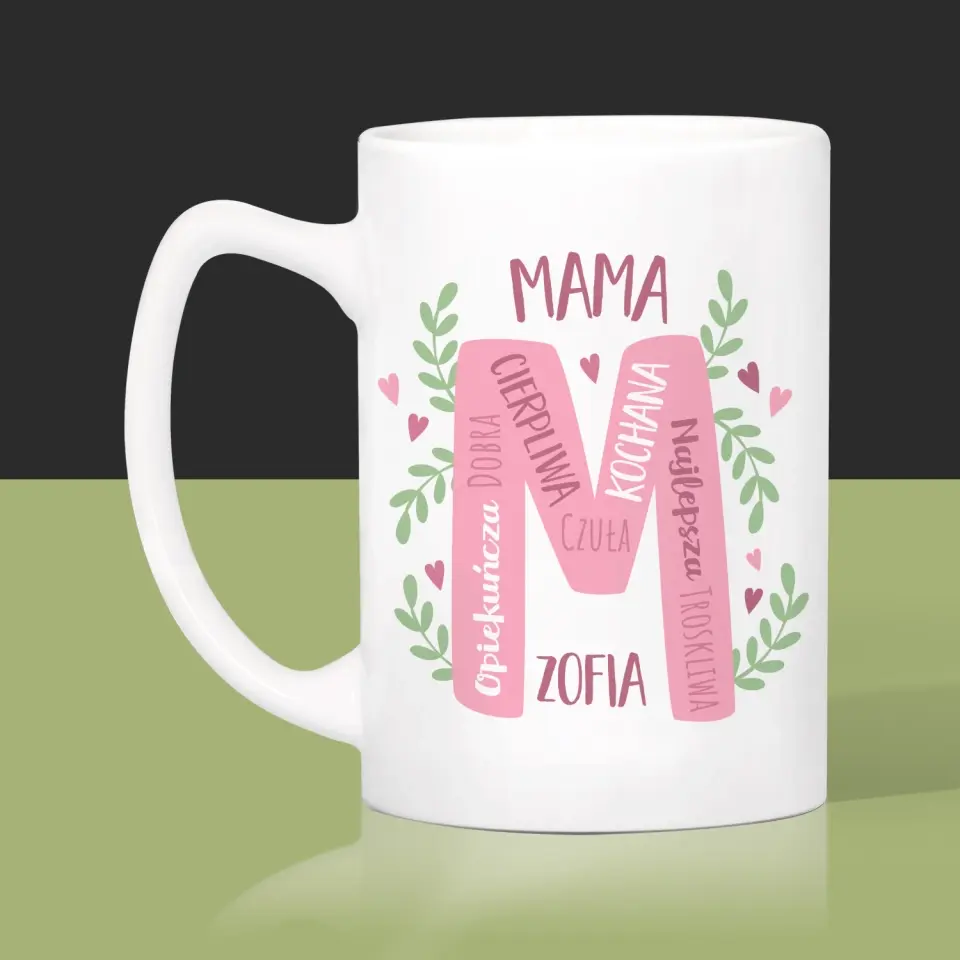 Monogram: Mama Cechy - Kubek z Nadrukiem - Image 4