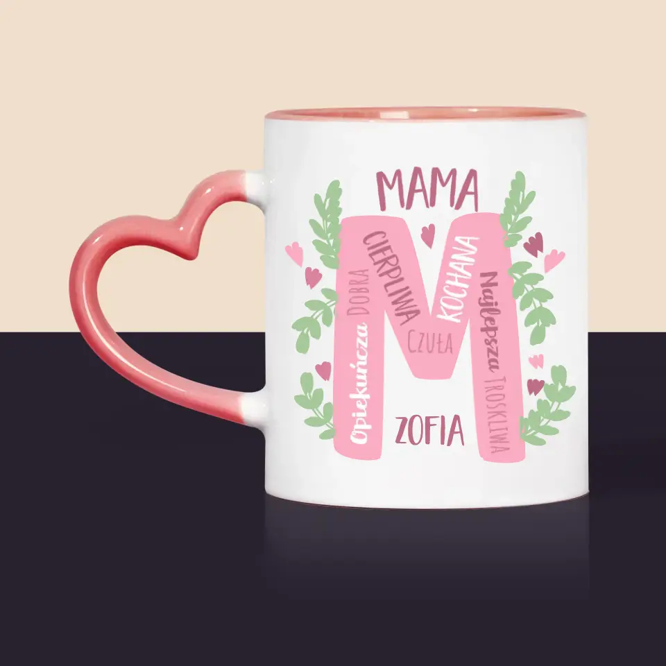 Monogram: Mama Cechy - Kubek z Nadrukiem - Image 7