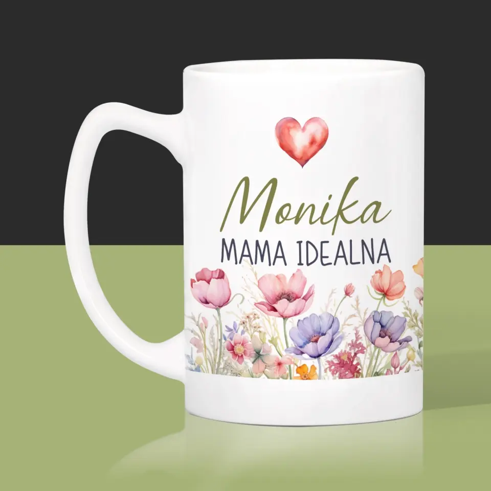 Monogram: Mama Idealna - Kubek z Nadrukiem - Image 3