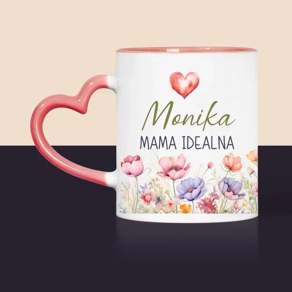 Monogram: Mama Idealna - Kubek z Nadrukiem - Image 9