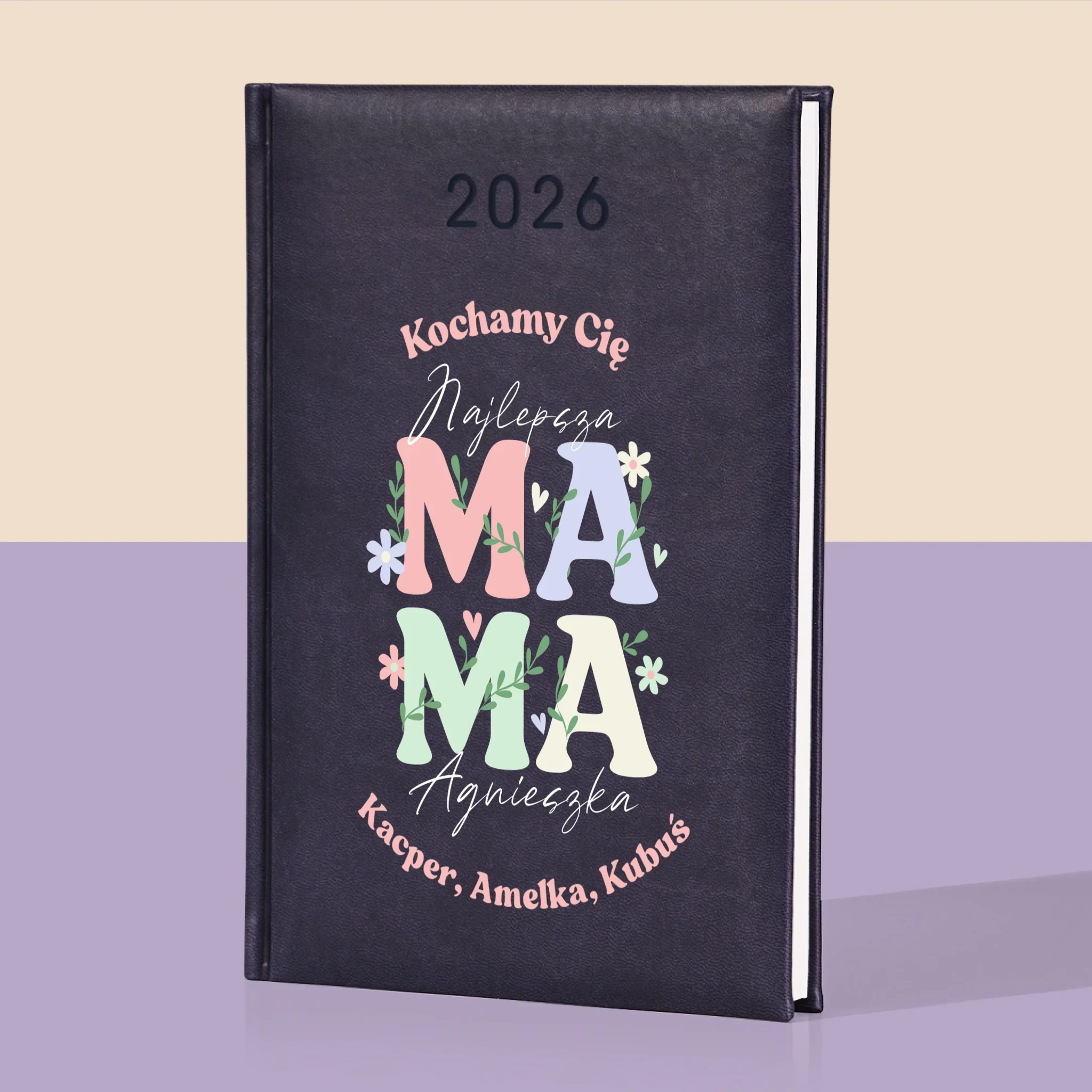 Monogram: Mama Listki - Kalendarz Książkowy