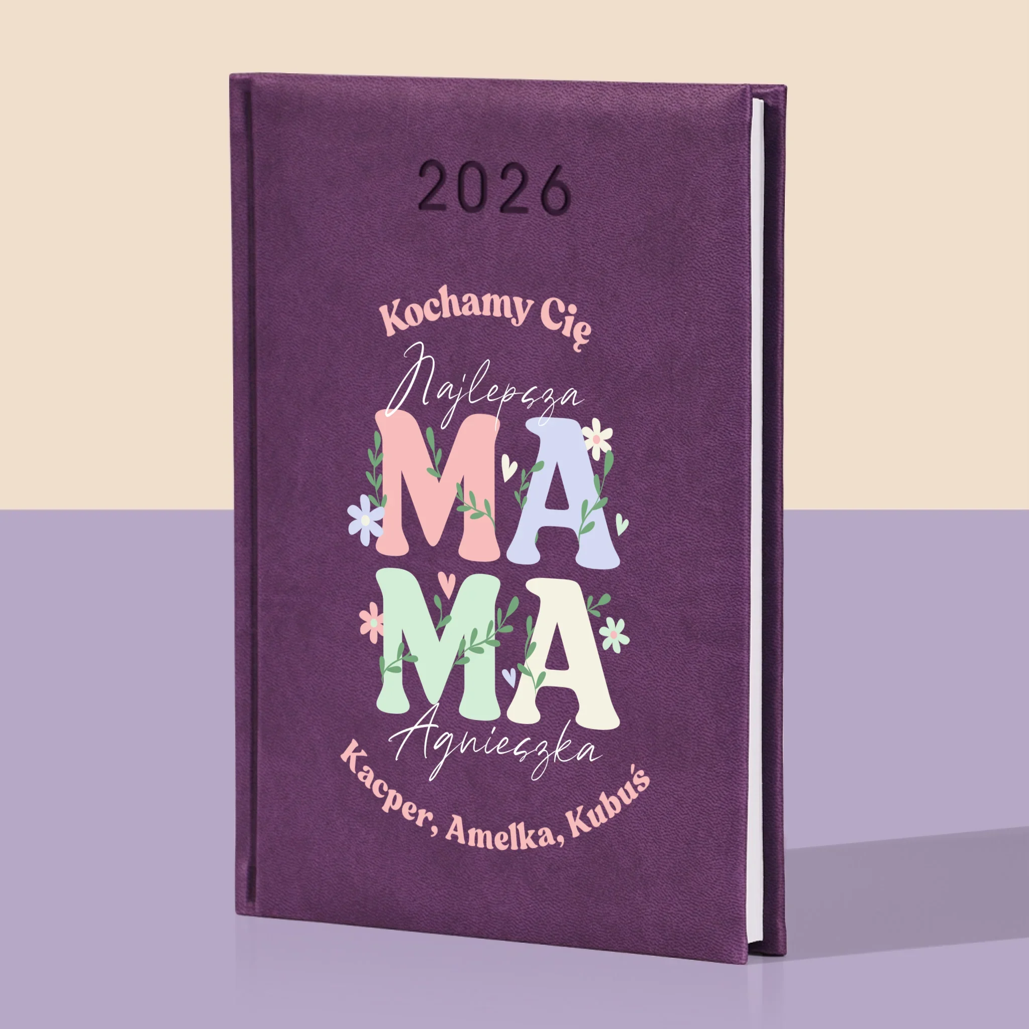 Monogram: Mama Listki - Kalendarz Książkowy - Image 5