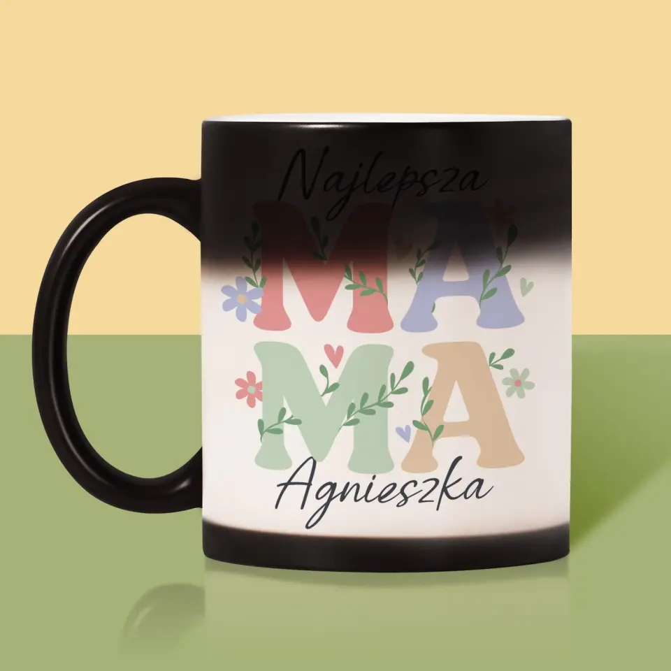 Monogram: Mama Listki - Kubek z Nadrukiem - Image 11