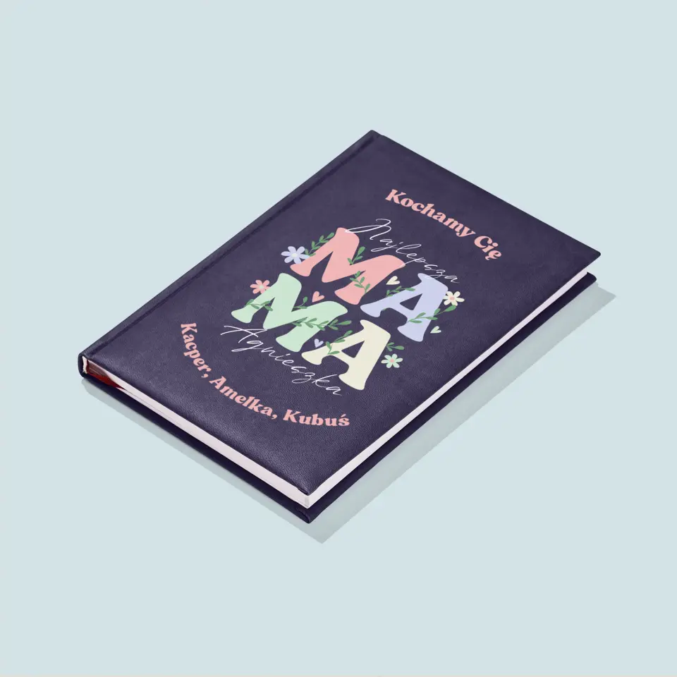 Monogram: Mama Listki - Notes Książkowy z Nadrukiem - Image 4