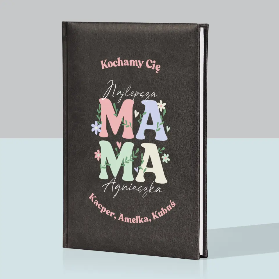Monogram: Mama Listki - Notes Książkowy z Nadrukiem - Image 6