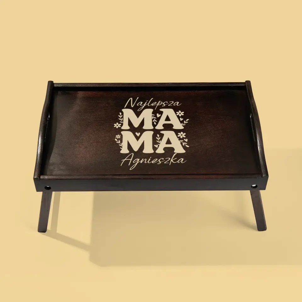 Monogram: Mama Listki - Taca Śniadaniowa - Image 3