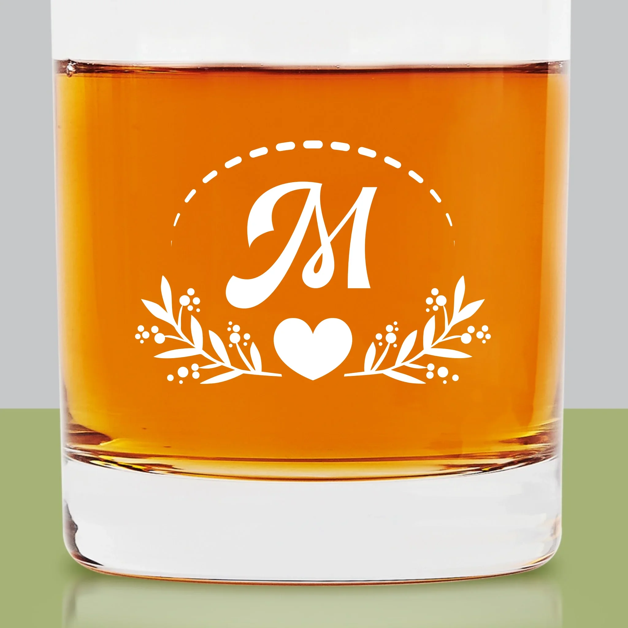 Monogram: Monogram Listki - Szklanka Do Whisky - Image 2