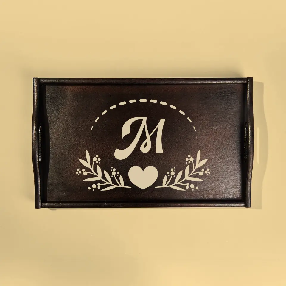 Monogram: Monogram Listki - Taca Śniadaniowa - Image 2