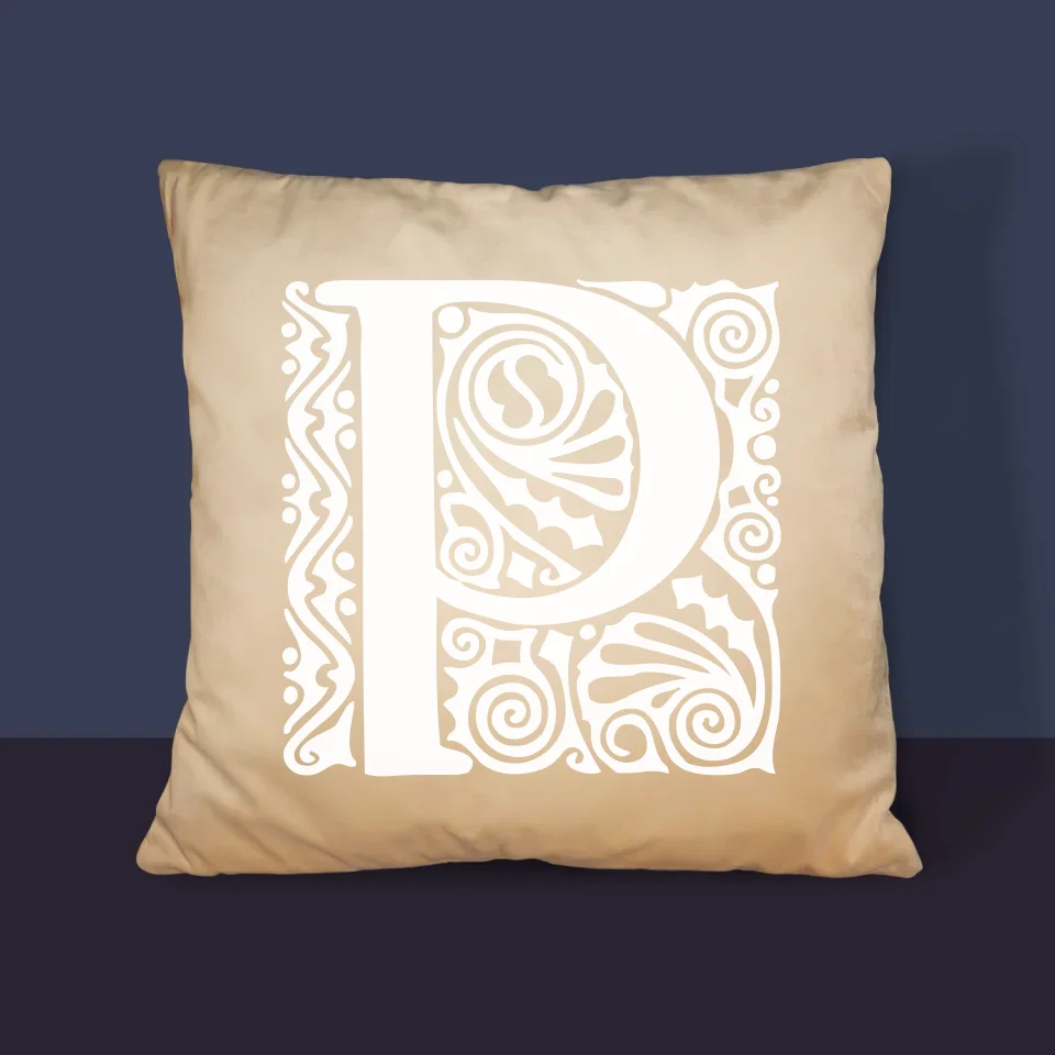 Monogram: Monogram Ornamenty - Poduszka z Nadrukiem - Image 4