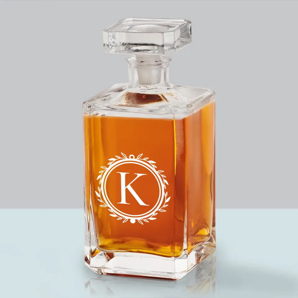 Monogram: Monogram Ozdobny - Karafka Do Whisky z Grawerem - Image 5