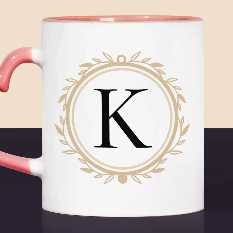 Monogram: Monogram Ozdobny - Kubek z Nadrukiem - Image 7