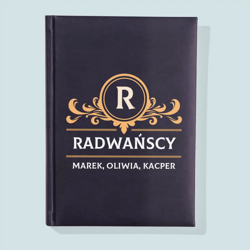 Monogram: Monogram Rodzina - Notes Książkowy z Nadrukiem - Image 2
