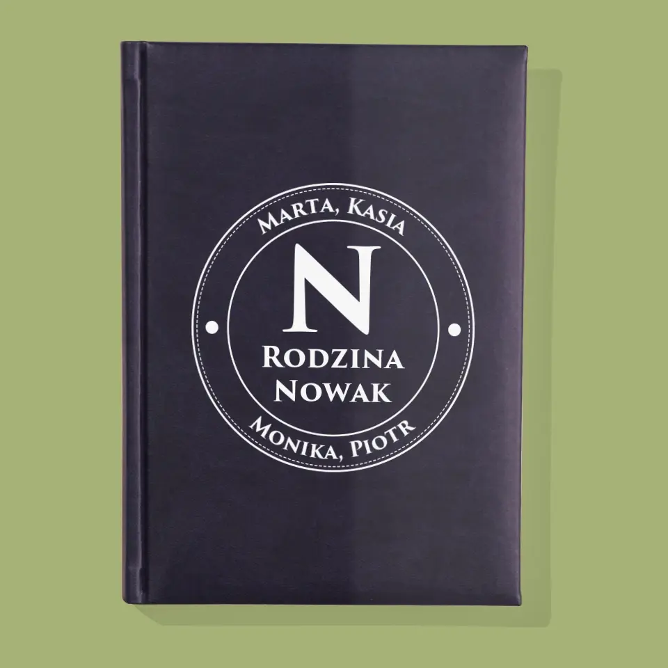 Monogram: Monogram Rodzinny 2 - Notes Książkowy z Nadrukiem - Image 2