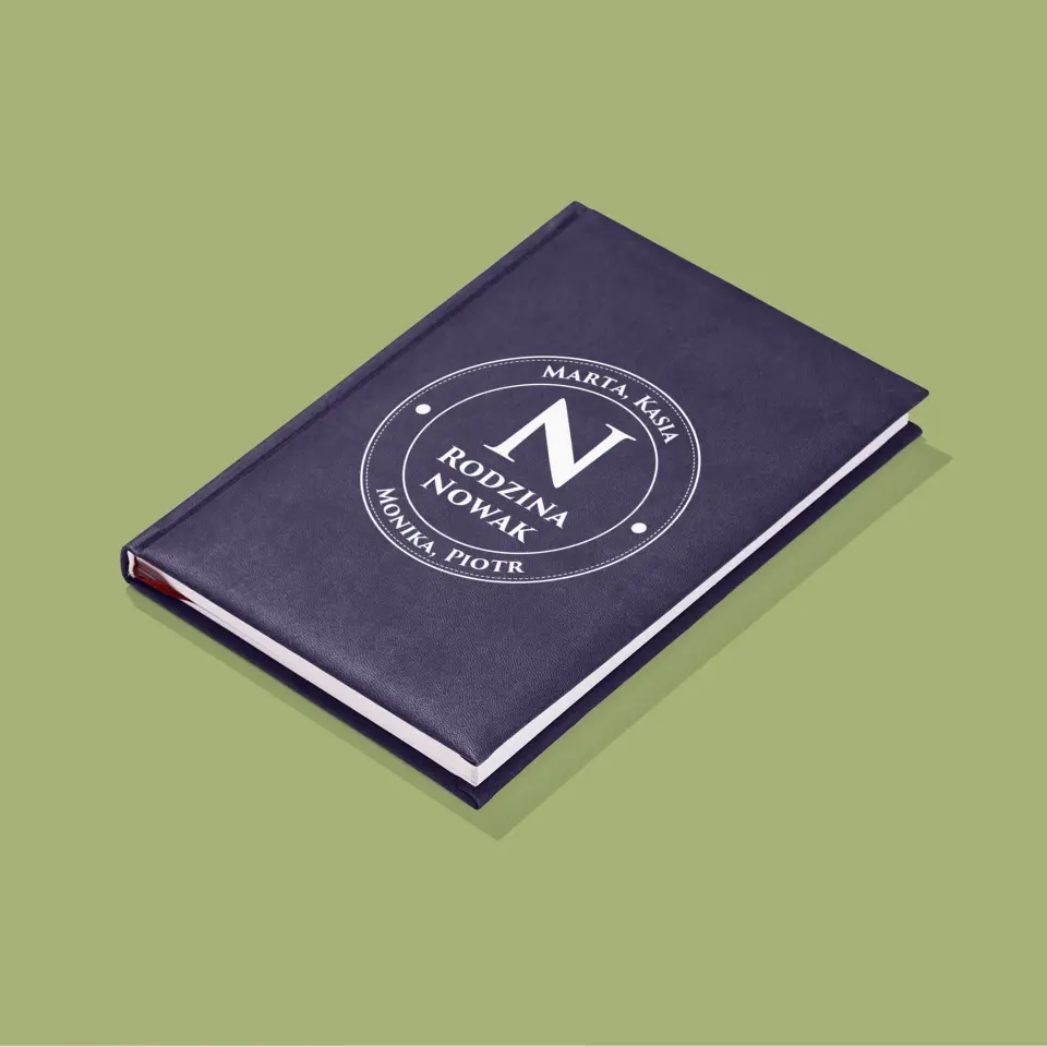 Monogram: Monogram Rodzinny 2 - Notes Książkowy z Nadrukiem - Image 4