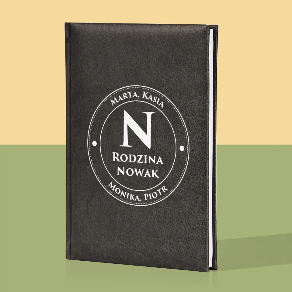 Monogram: Monogram Rodzinny 2 - Notes Książkowy z Nadrukiem - Image 6