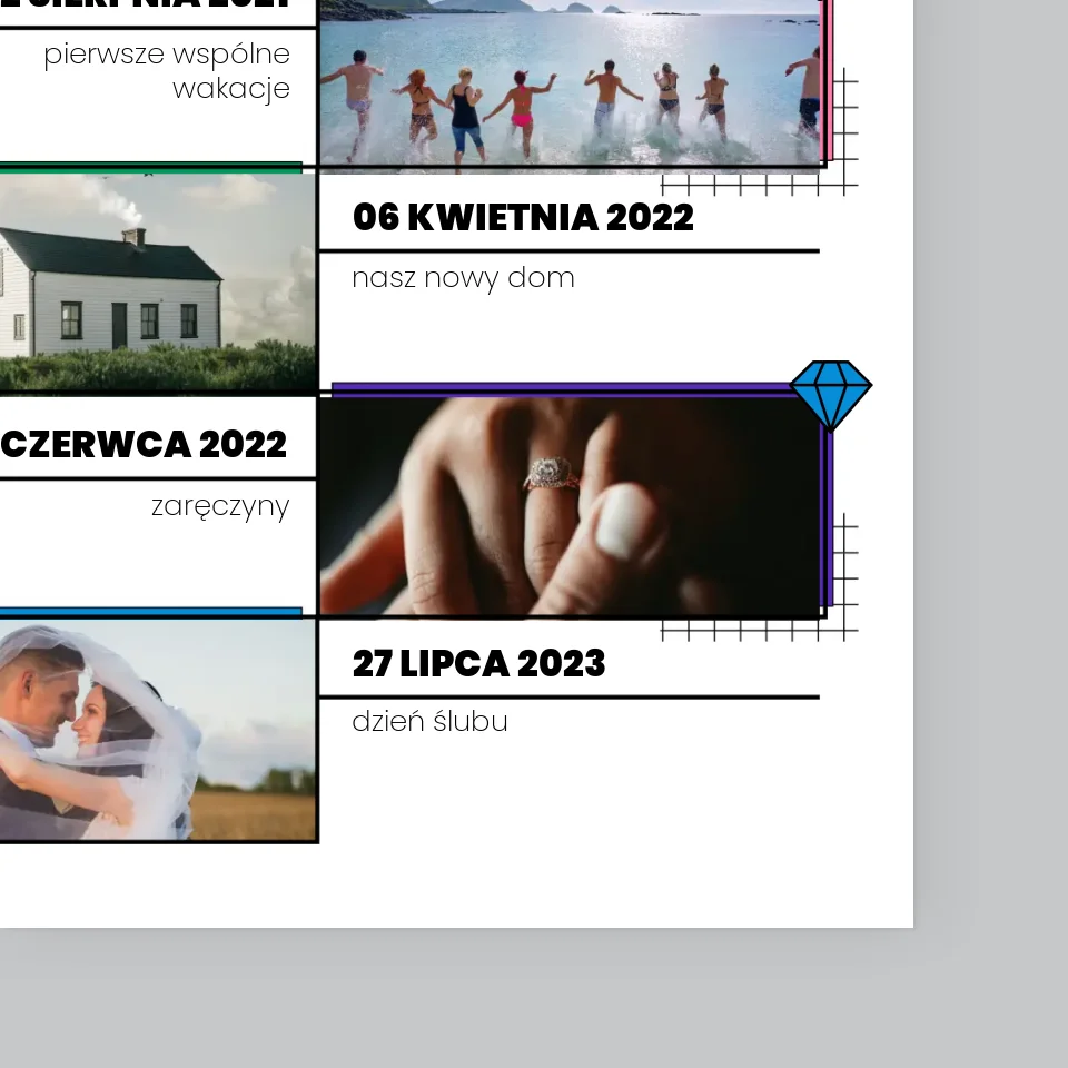 Nasza Historia: Połączeni Przeznaczeniem - Wydruk Obramowany - Image 4