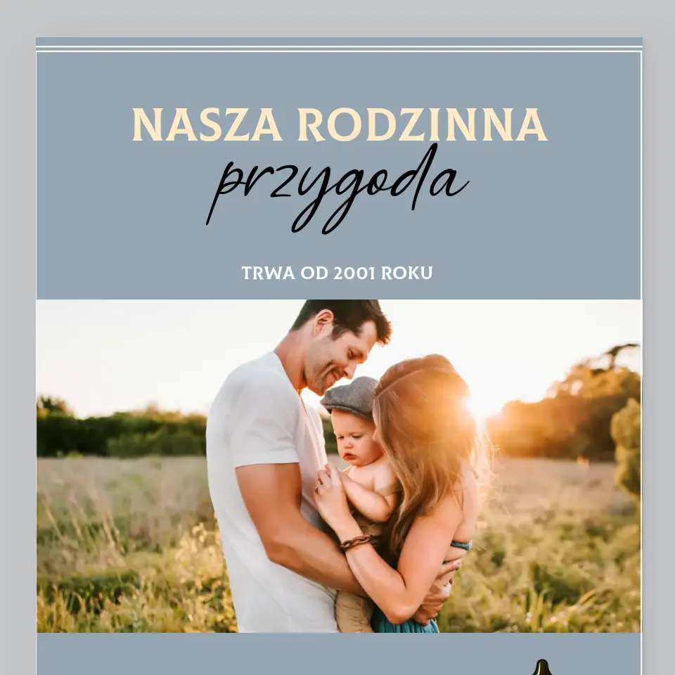 Nasza Historia: Rodzinna Przygoda - Wydruk Obramowany - Image 2