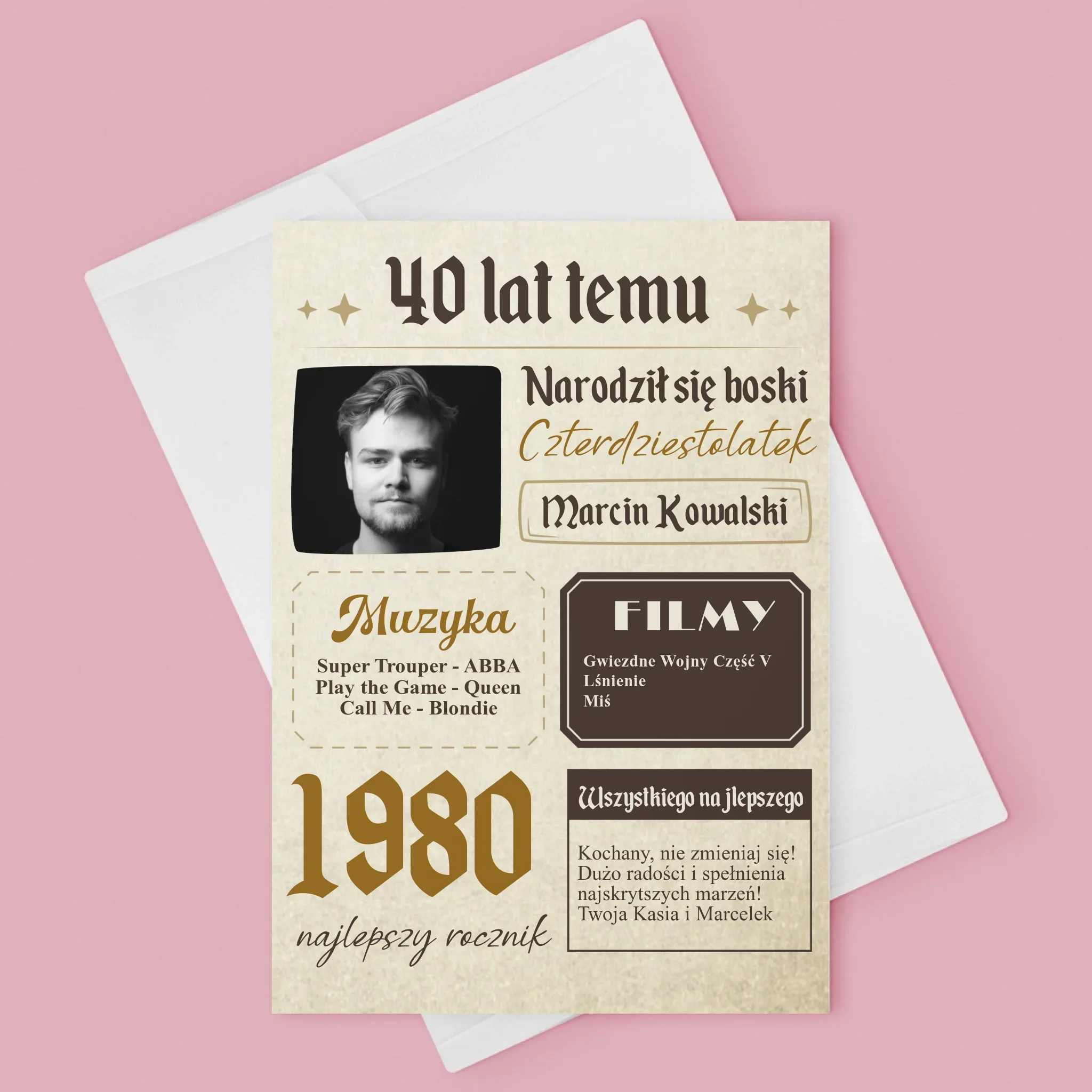 Okładka Magazynu: 40 Lat Temu - Kartka Z Życzeniami - Image 3