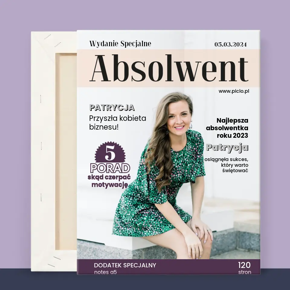 Okładka Magazynu: Absolwent - Wydruk Obramowany - Image 11