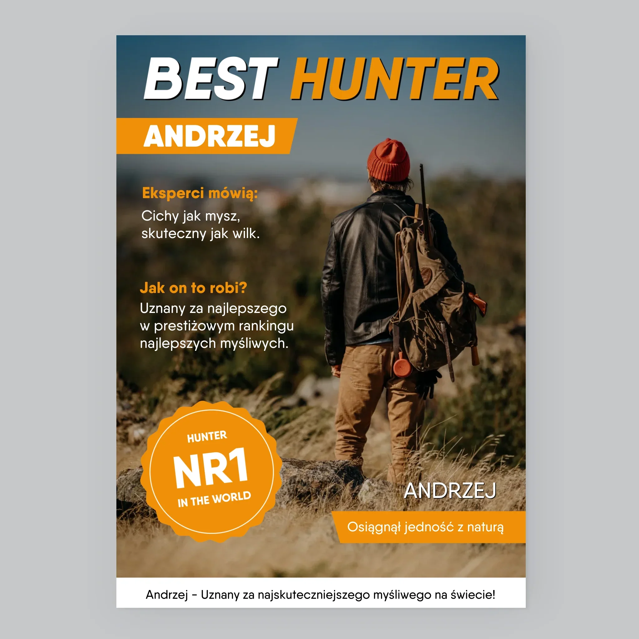 Okładka Magazynu: Best Hunter - Obraz Na Płótnie