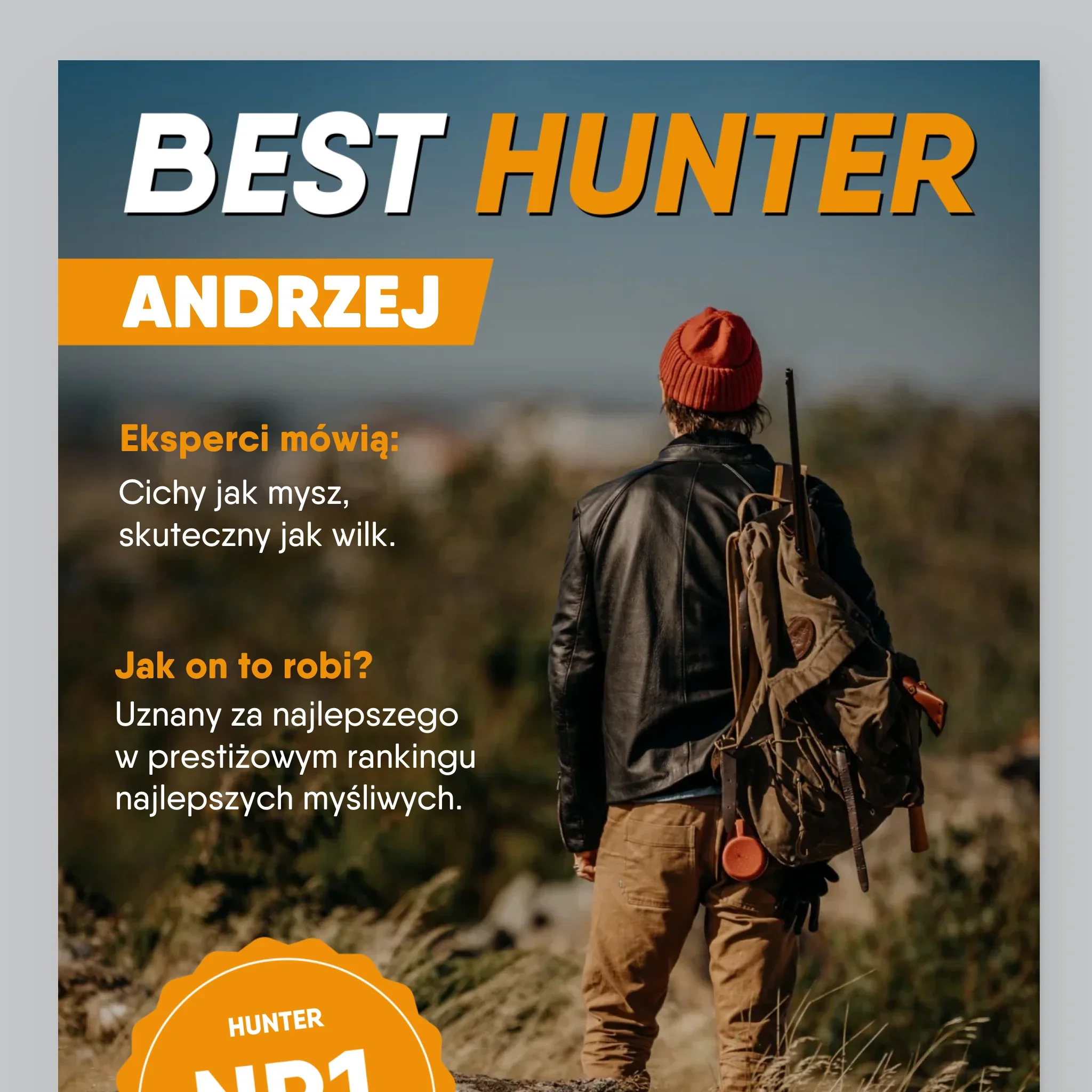 Okładka Magazynu: Best Hunter - Obraz Na Płótnie - Image 2