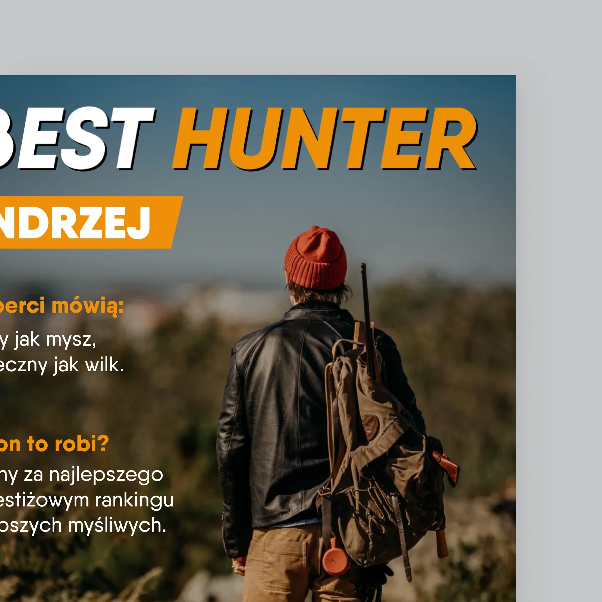 Okładka Magazynu: Best Hunter - Obraz Na Płótnie - Image 3