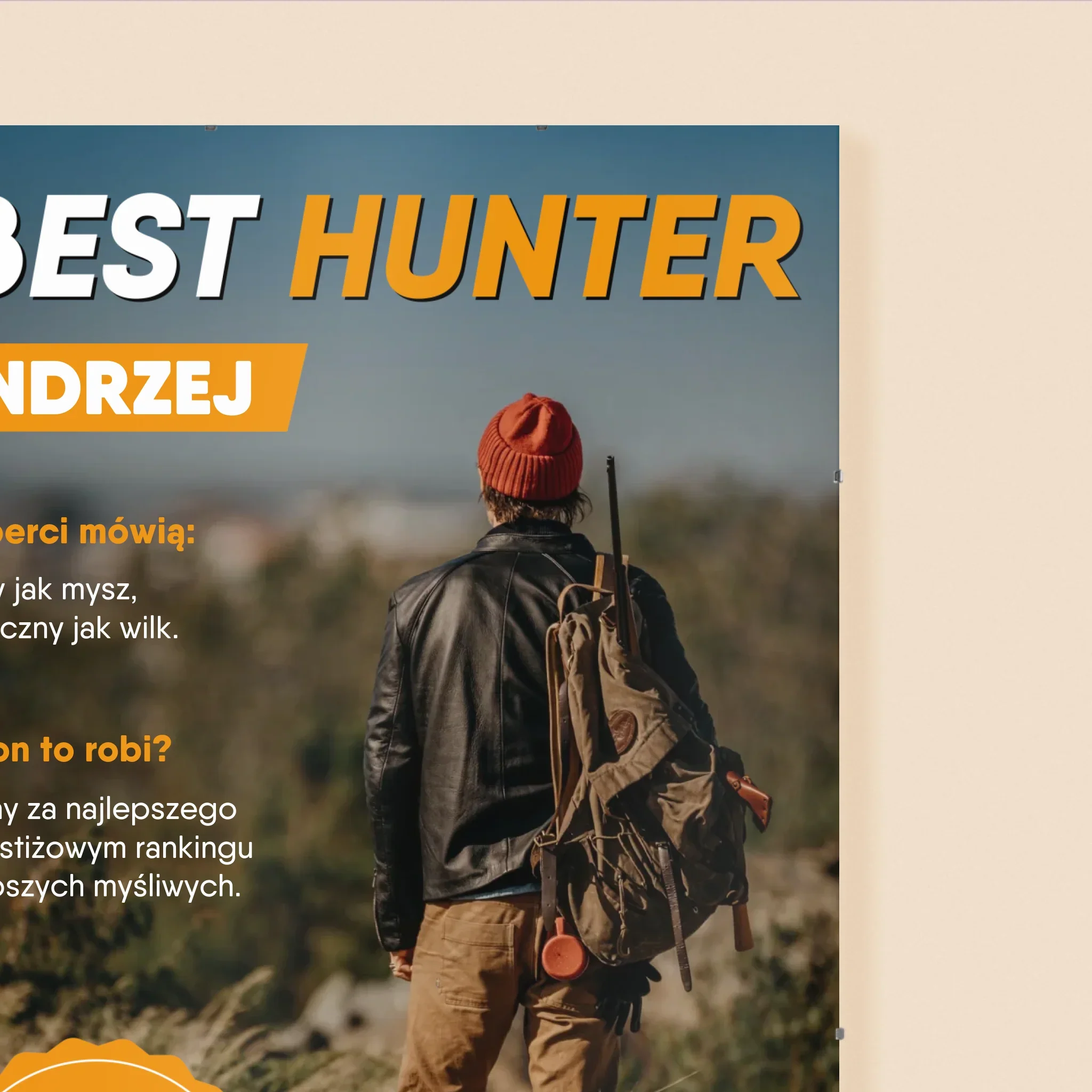 Okładka Magazynu: Best Hunter - Personalizowany Plakat - Image 3