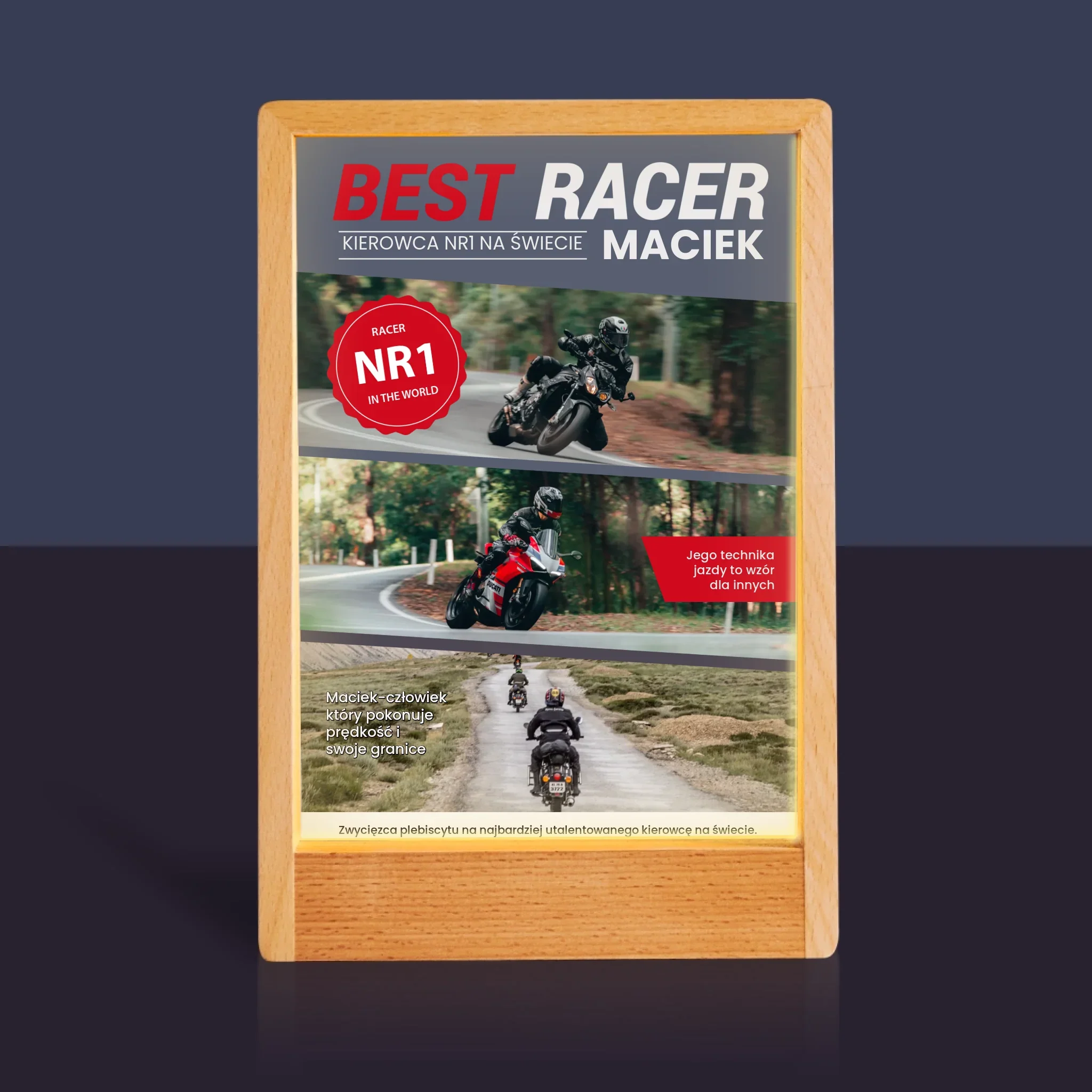 Okładka Magazynu: Best Racer - Wydruk Na Szkle Akrylowym - Image 10