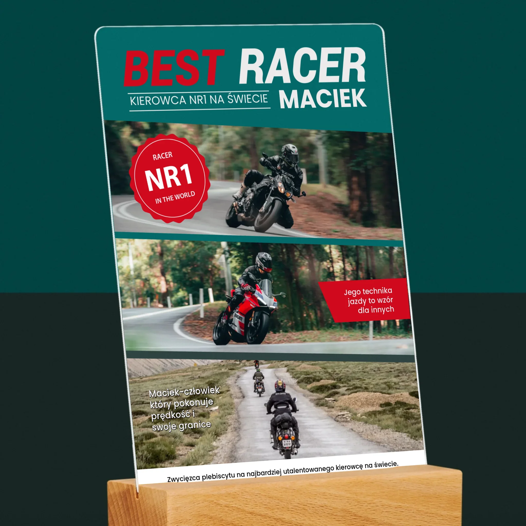 Okładka Magazynu: Best Racer - Wydruk Na Szkle Akrylowym - Image 6
