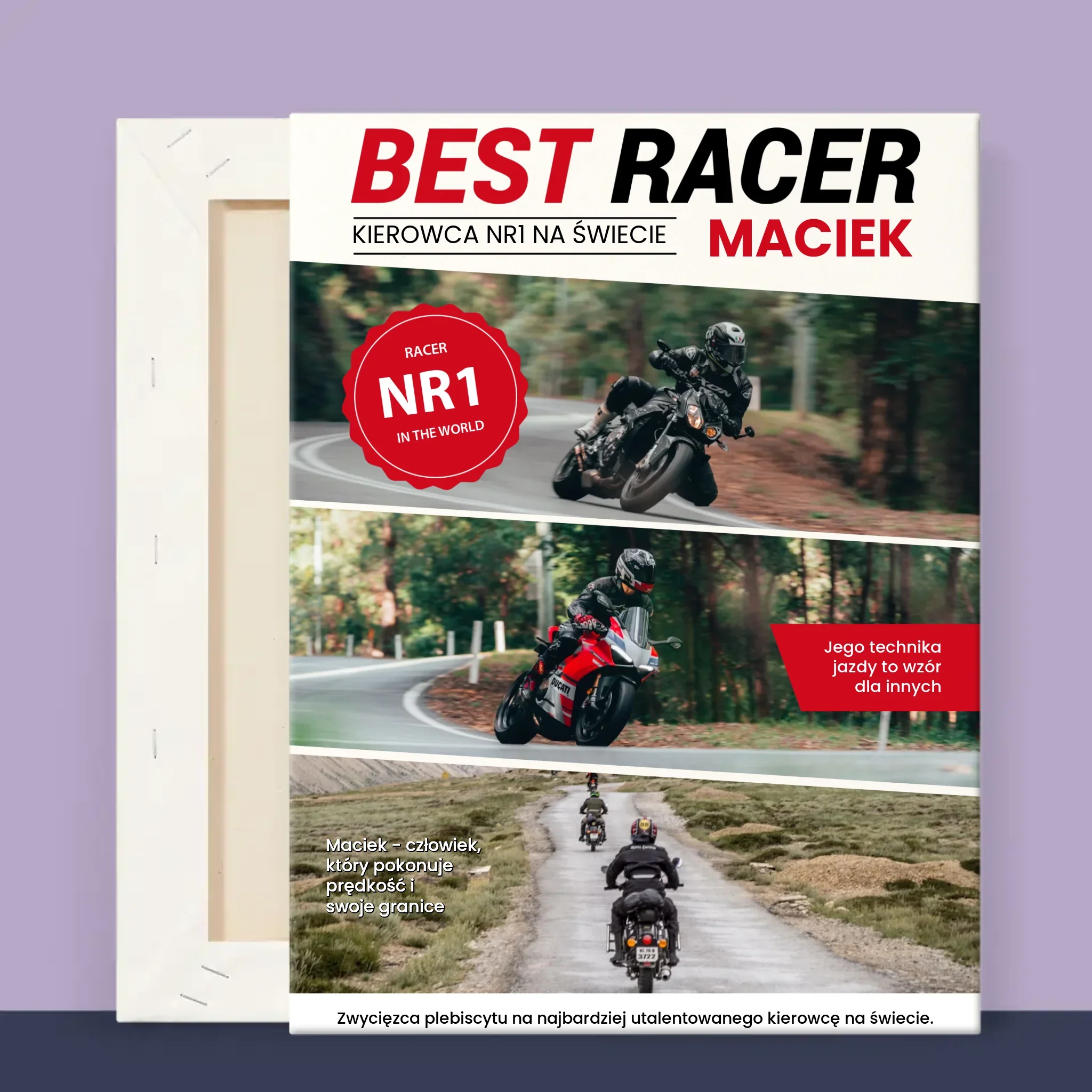 Okładka Magazynu: Best Racer - Wydruk Obramowany - Image 12