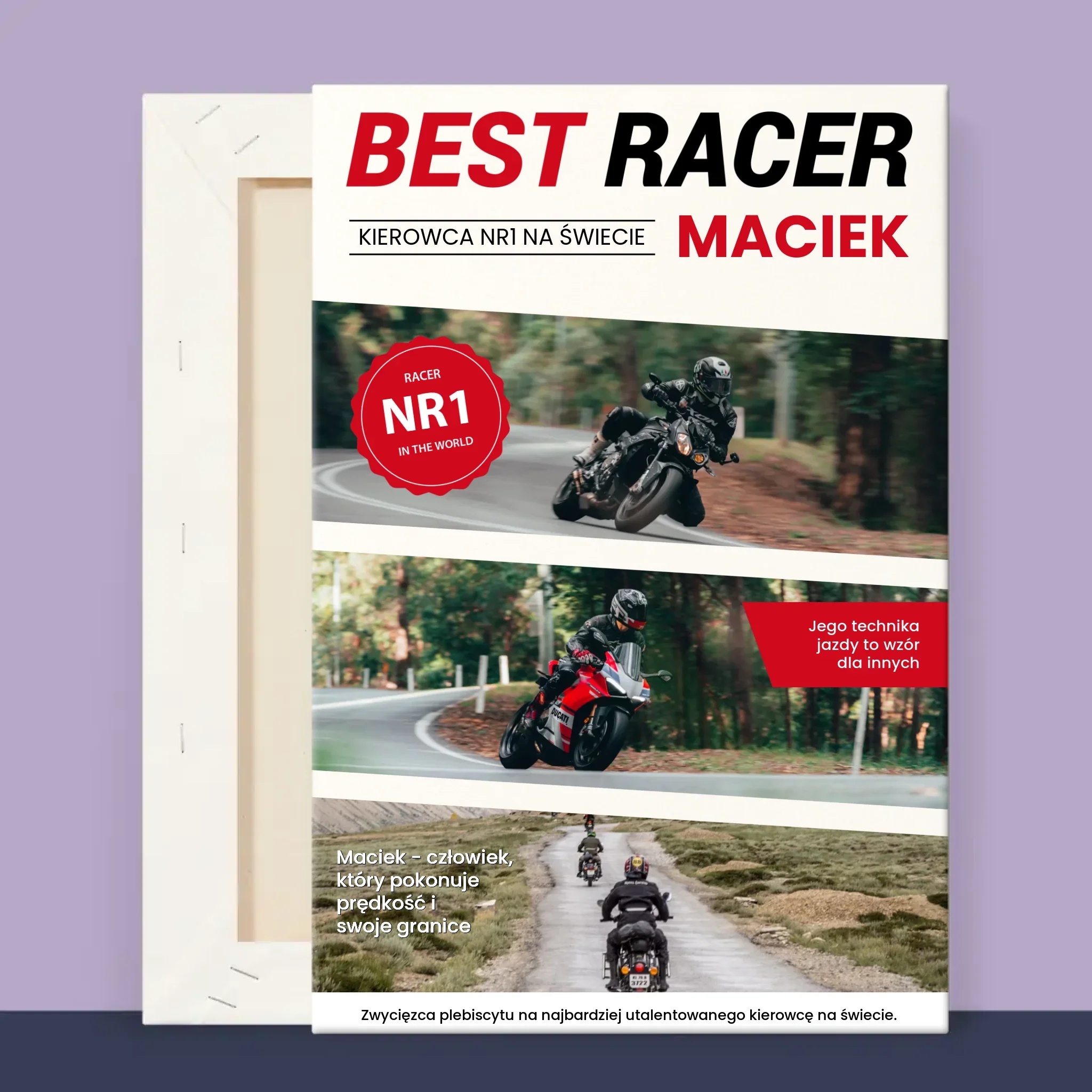 Okładka Magazynu: Best Racer - Wydruk Obramowany - Image 13