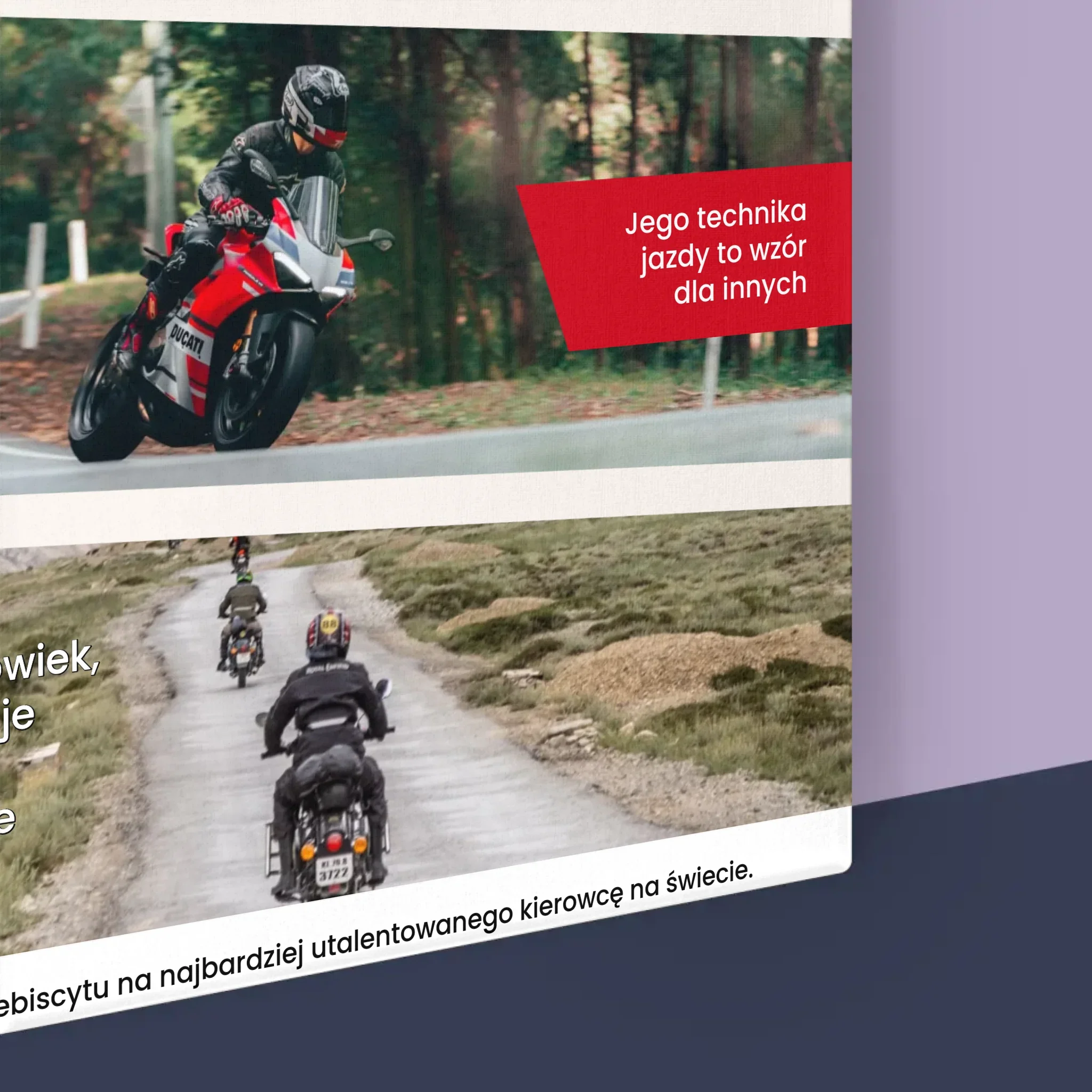 Okładka Magazynu: Best Racer - Wydruk Obramowany - Image 17