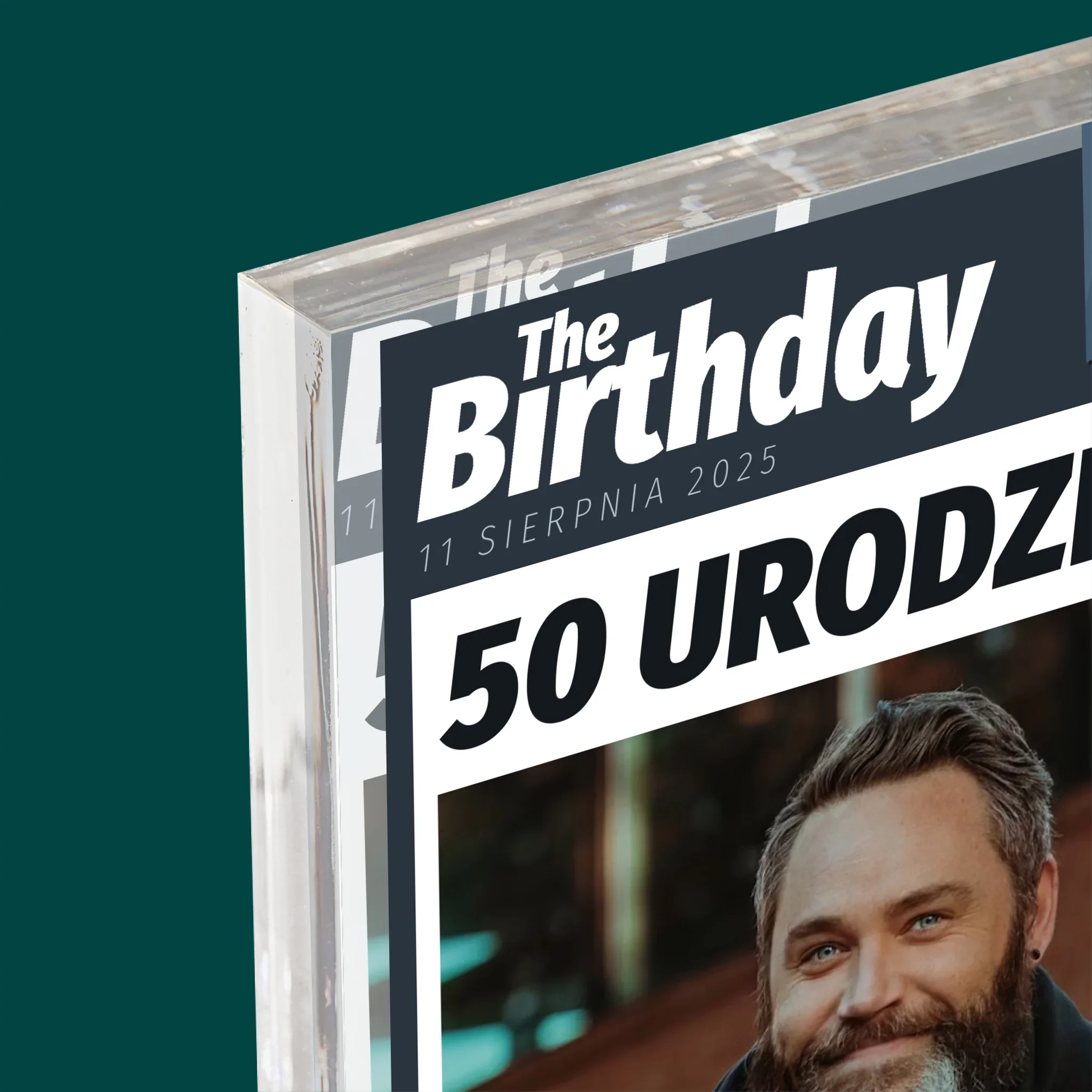 Okładka Magazynu: Birthday - Blok Akrylowy z Nadrukiem - Image 4