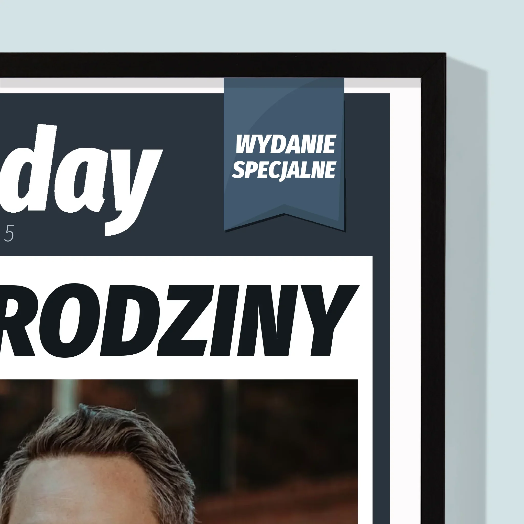Okładka Magazynu: Birthday - Wydruk Obramowany - Image 2
