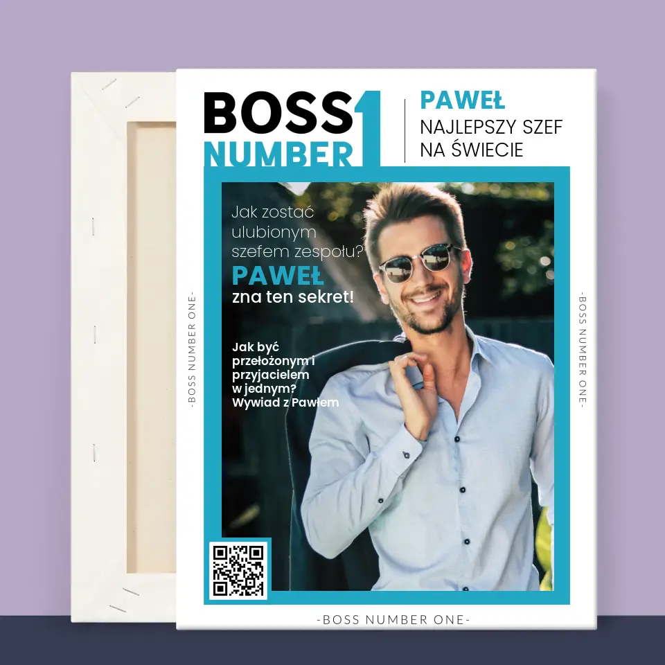 Okładka Magazynu: Boss Number One - Wydruk Obramowany - Image 11