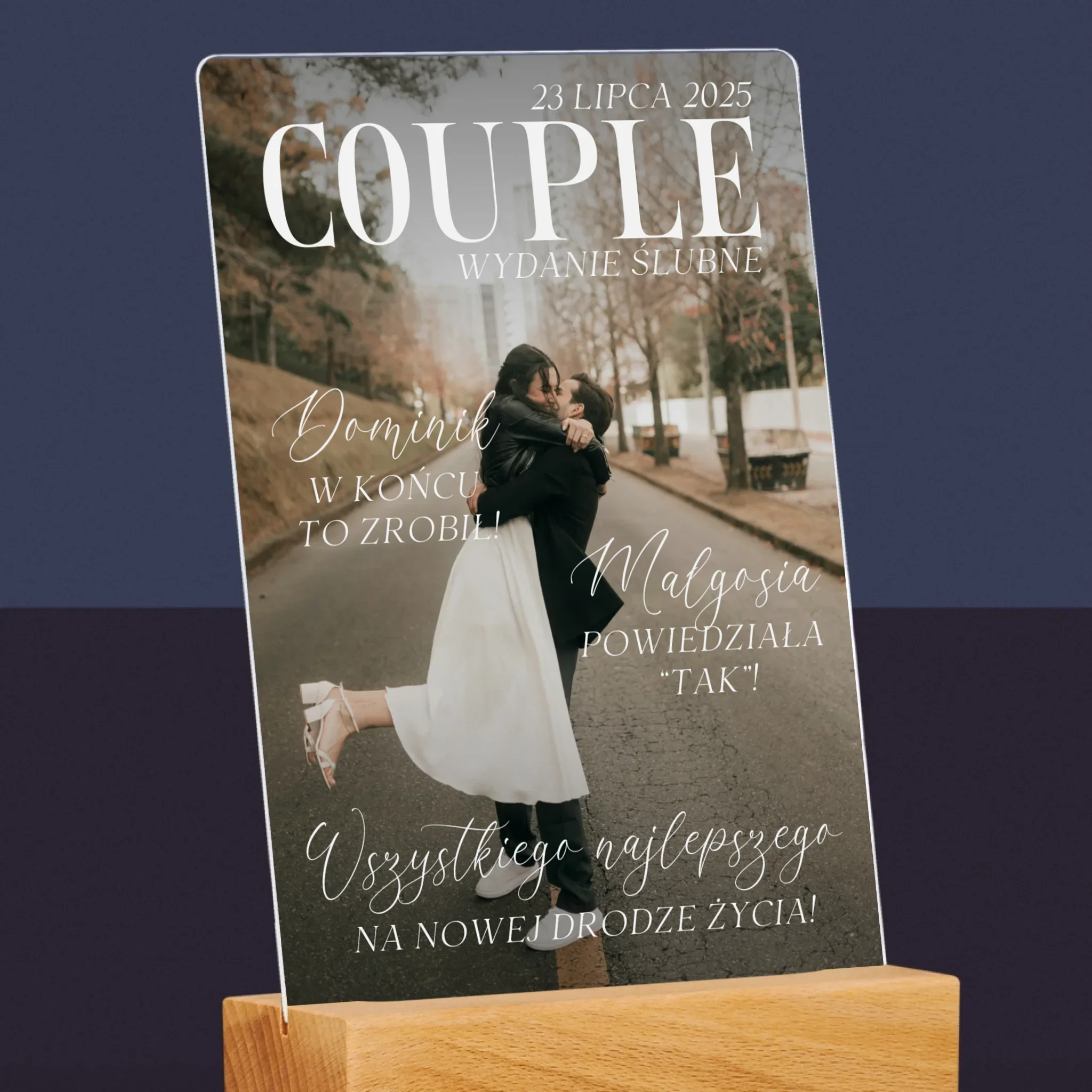 Okładka Magazynu: Couple - Wydruk Na Szkle Akrylowym - Image 6