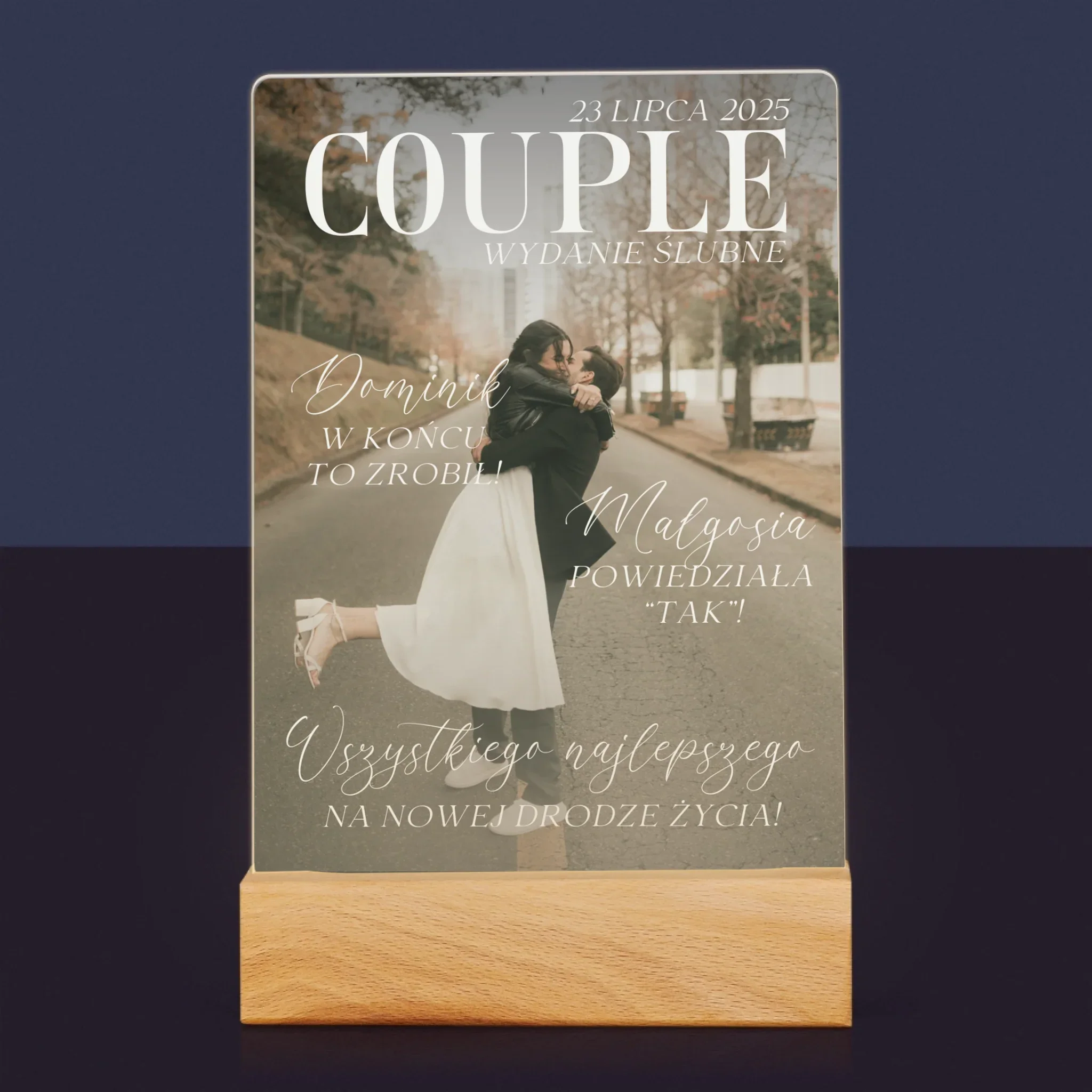 Okładka Magazynu: Couple - Wydruk Na Szkle Akrylowym - Image 7