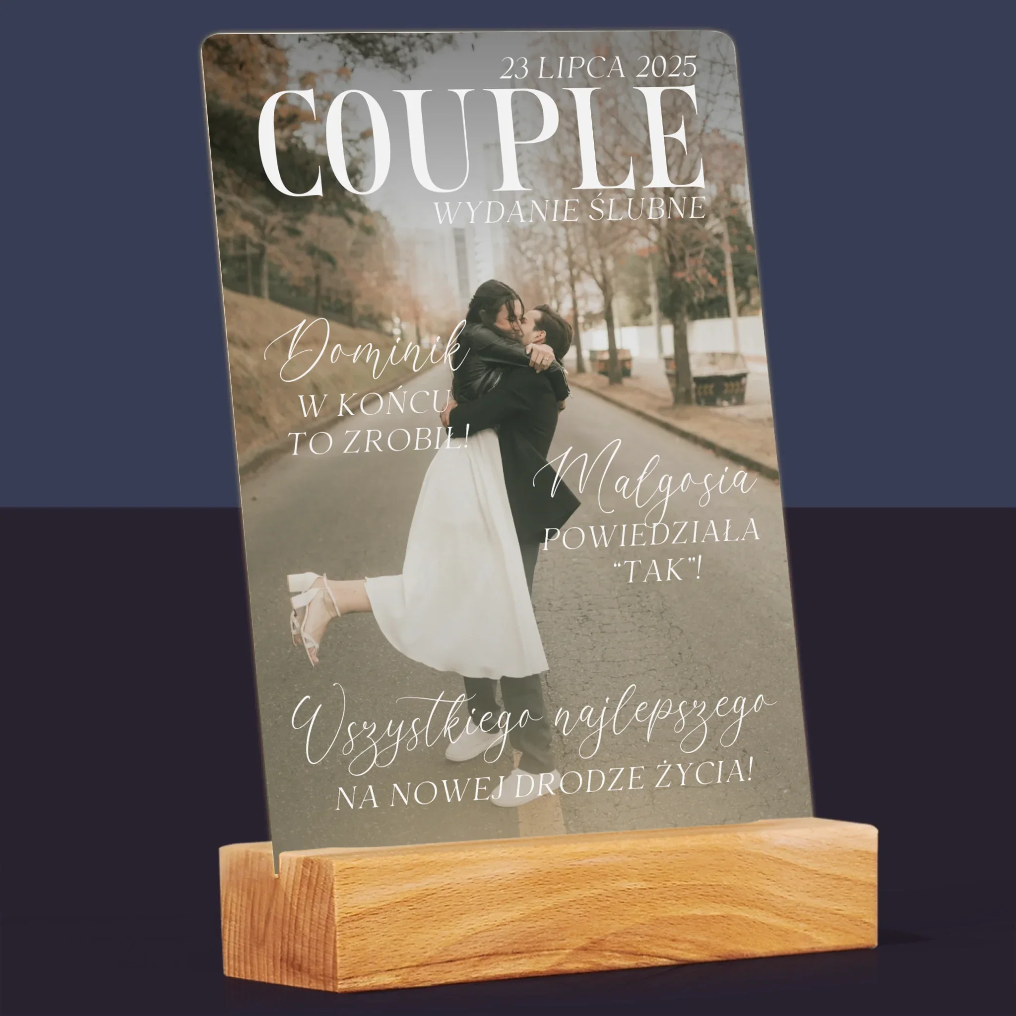 Okładka Magazynu: Couple - Wydruk Na Szkle Akrylowym - Image 8