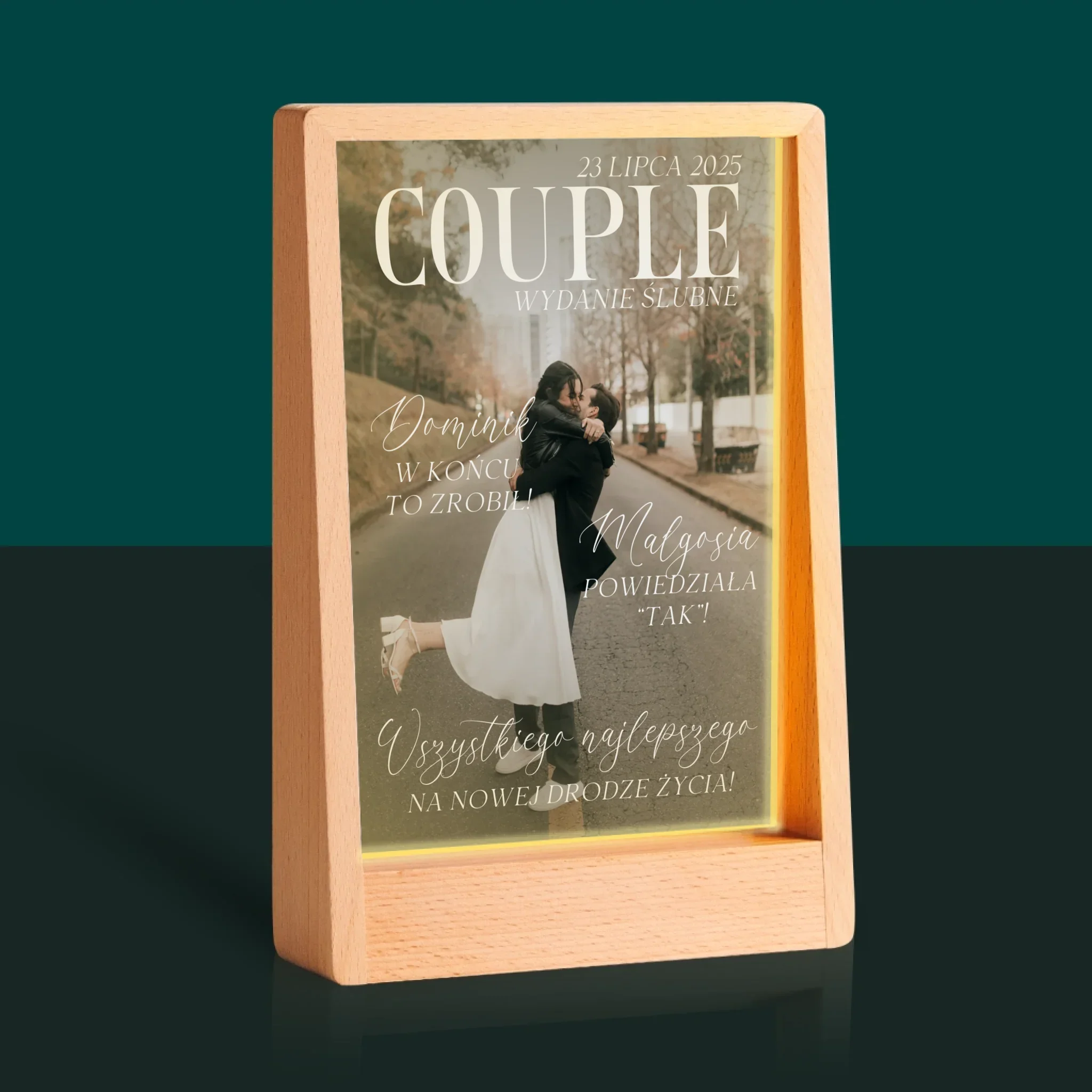 Okładka Magazynu: Couple - Wydruk Na Szkle Akrylowym - Image 9