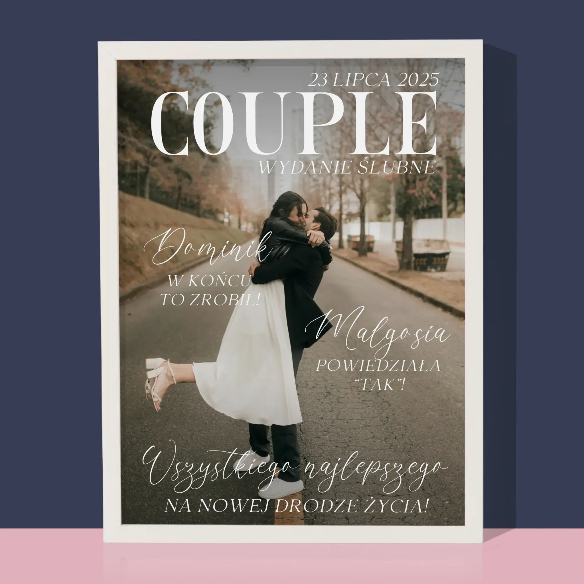Okładka Magazynu: Couple - Wydruk Obramowany - Image 4