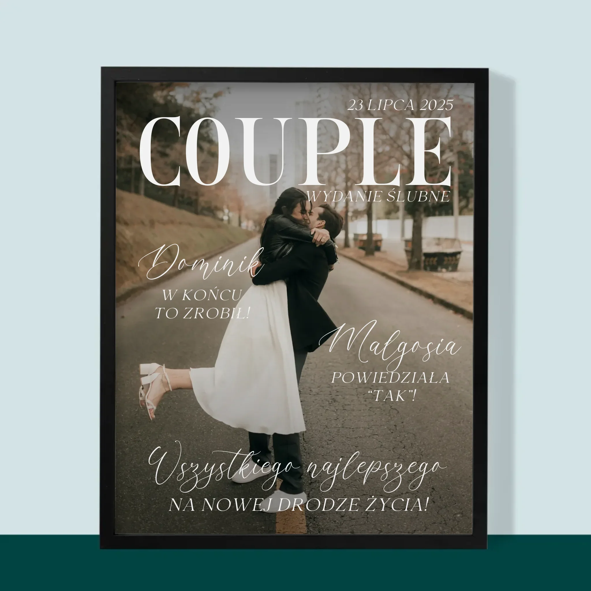 Okładka Magazynu: Couple - Wydruk Obramowany - Image 5