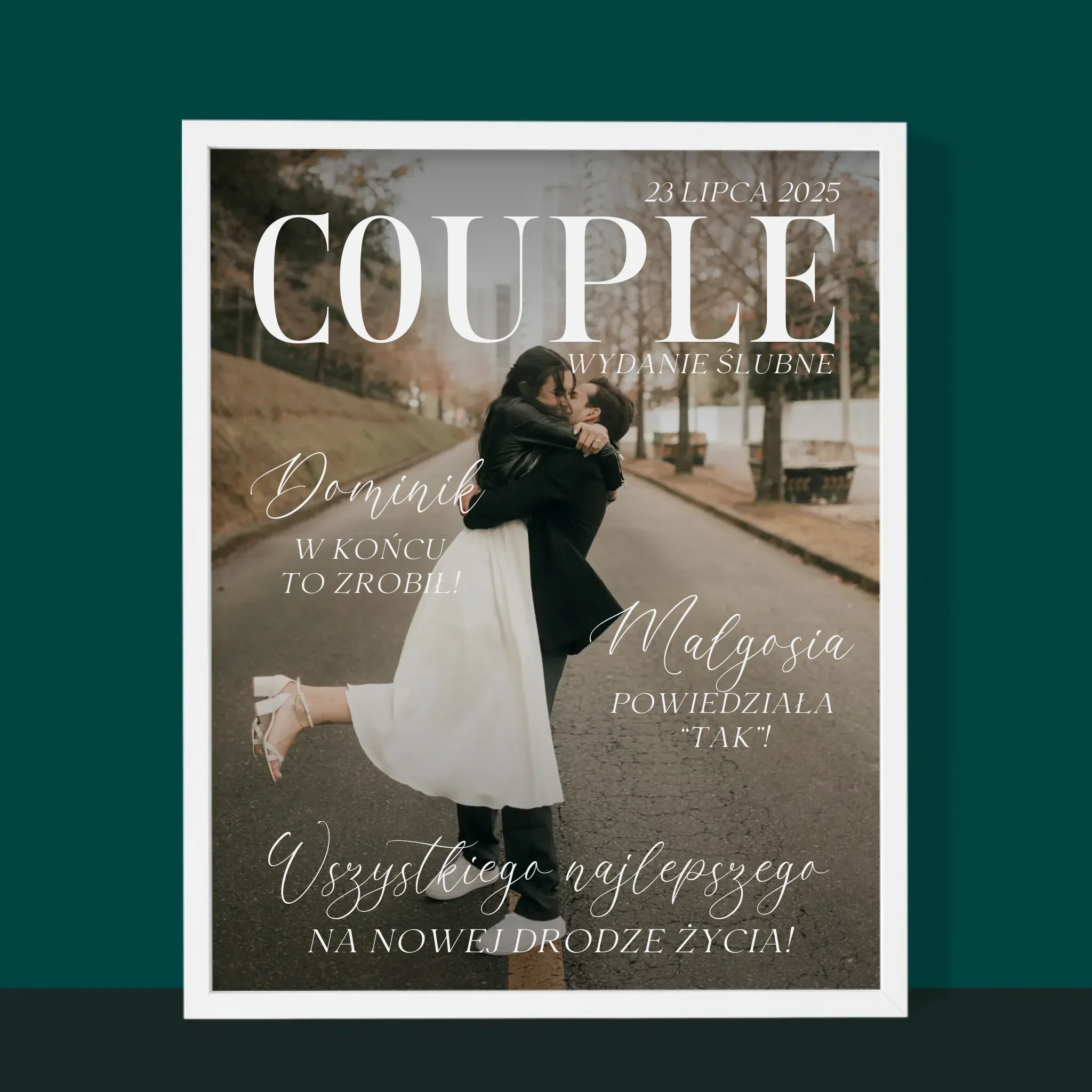 Okładka Magazynu: Couple - Wydruk Obramowany - Image 6