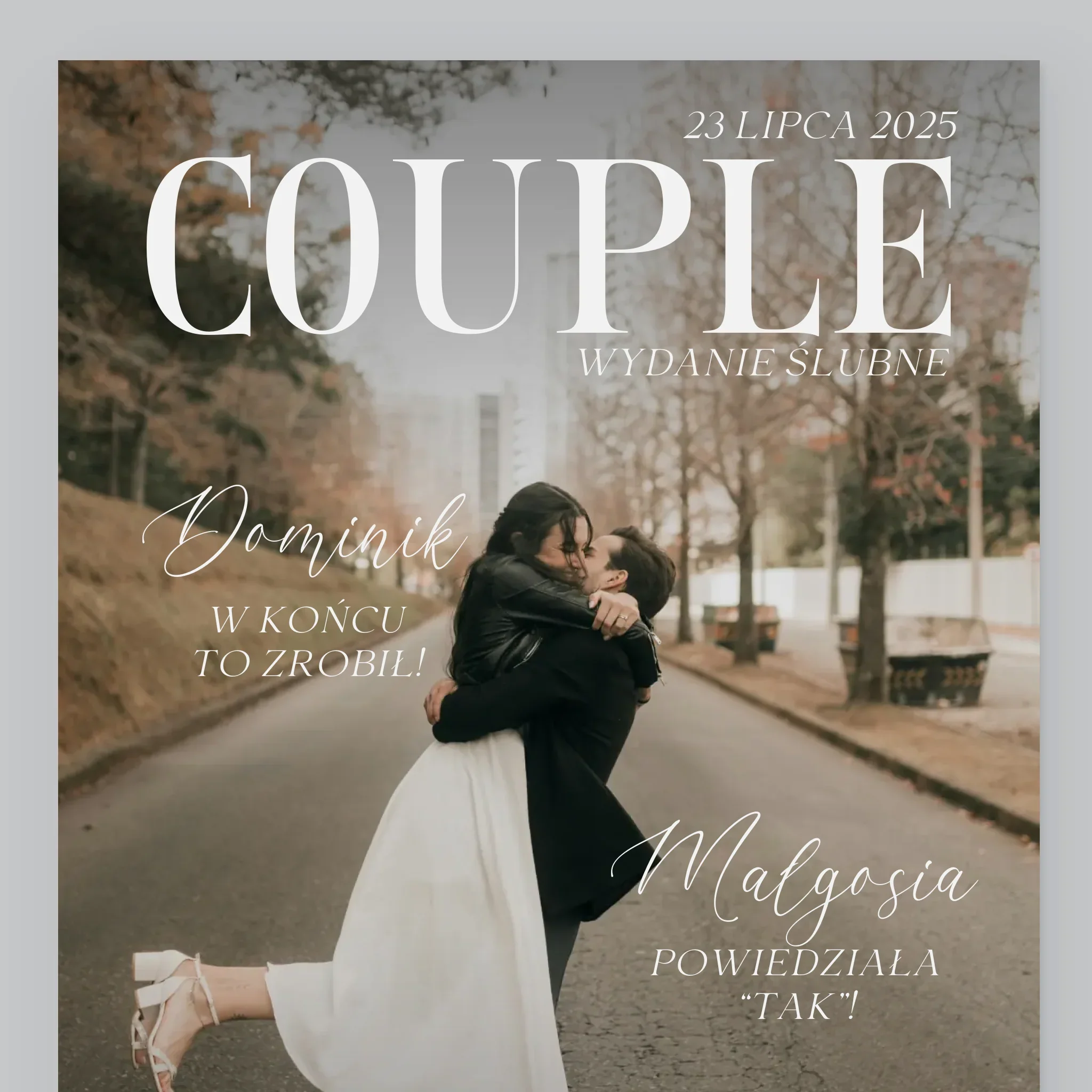 Okładka Magazynu: Couple - Wydruk Obramowany - Image 8