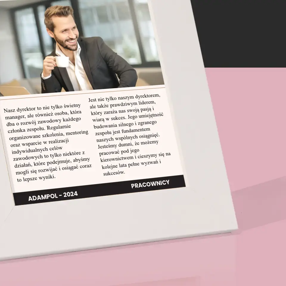 Okładka Magazynu: Dyrektor - Ramka Na Zdjęcie - Image 4