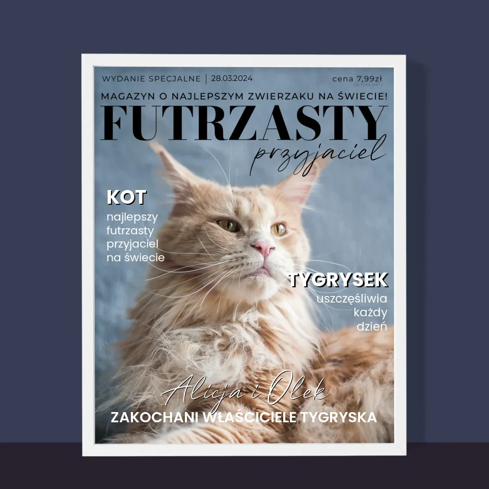 Okładka Magazynu: Futrzasty Przyjaciel - Wydruk Obramowany - Image 10