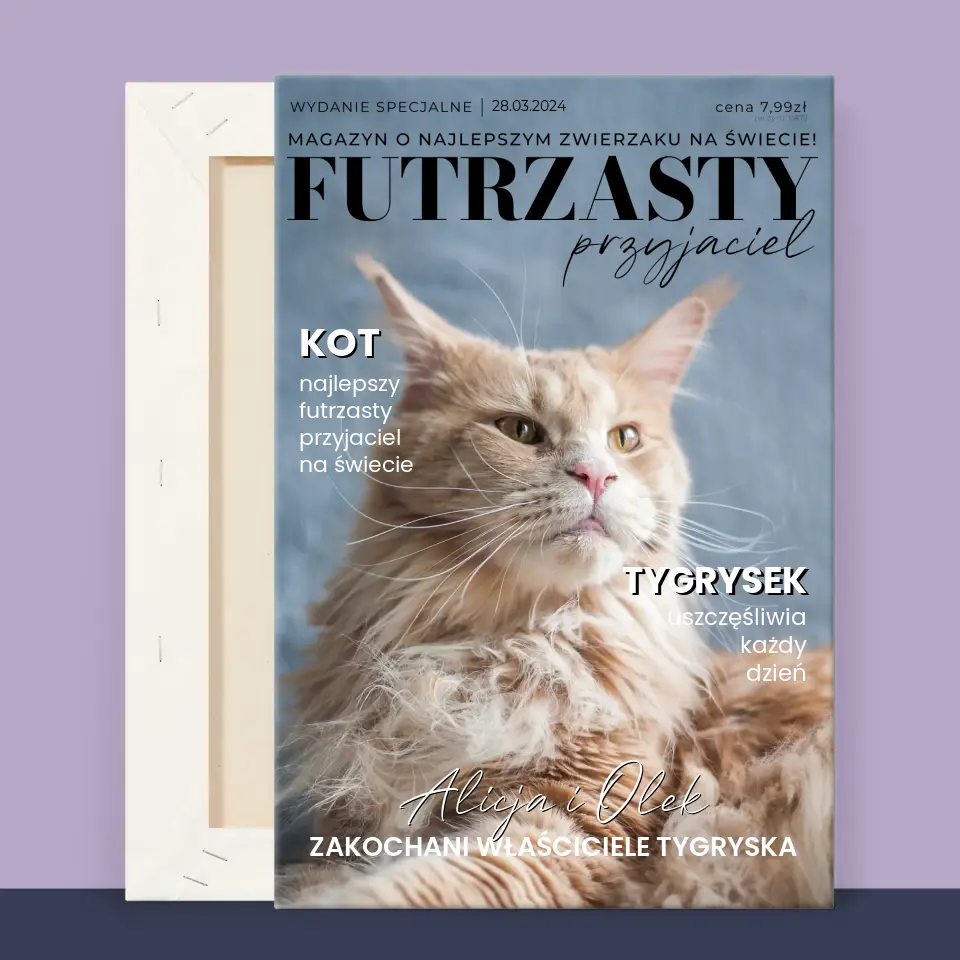 Okładka Magazynu: Futrzasty Przyjaciel - Wydruk Obramowany - Image 12