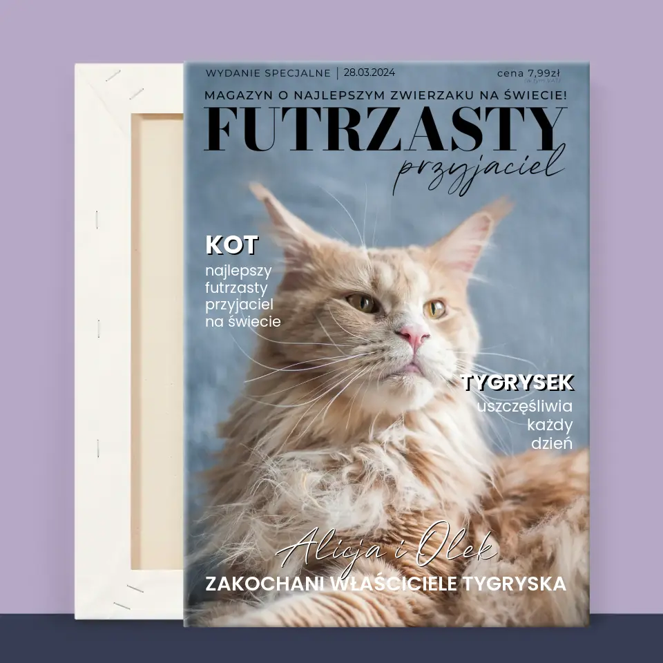 Okładka Magazynu: Futrzasty Przyjaciel - Wydruk Obramowany - Image 13