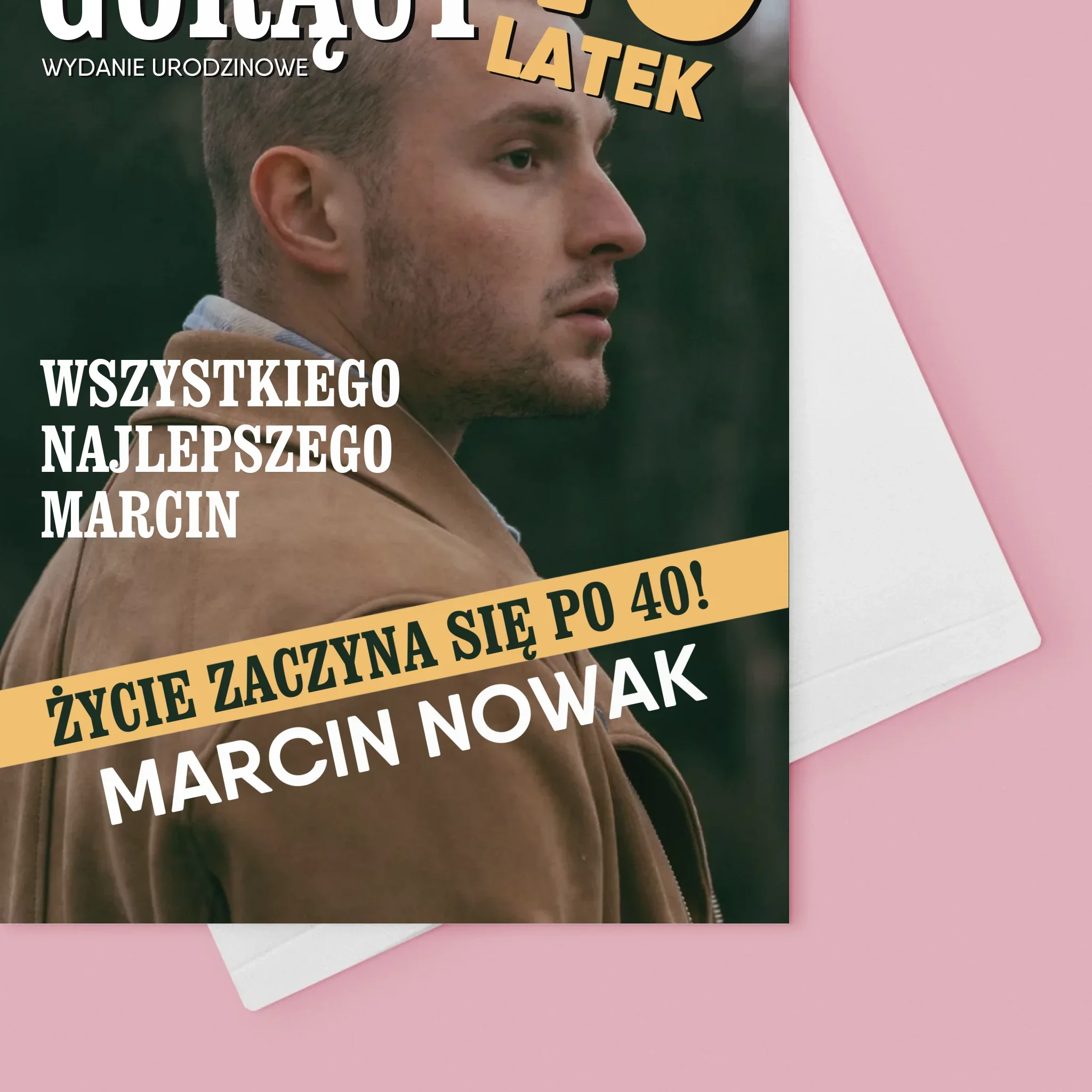 Okładka Magazynu: Gorący 40-Latek - Kartka Z Życzeniami - Image 4