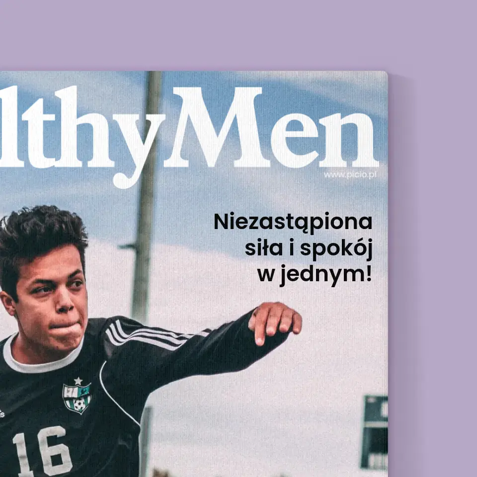 Okładka Magazynu: Healthymen - Wydruk Obramowany - Image 14